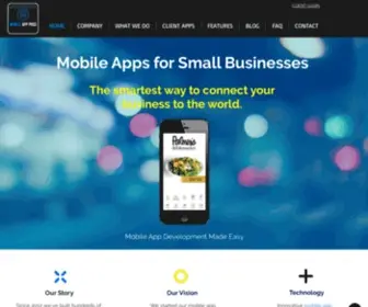 Goapppros.com(Mobile app development company for small business in West Des Moines IA. Mobile App Pros) Screenshot