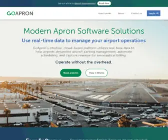 Goapron.com(Modern Terminal Software Solutions) Screenshot