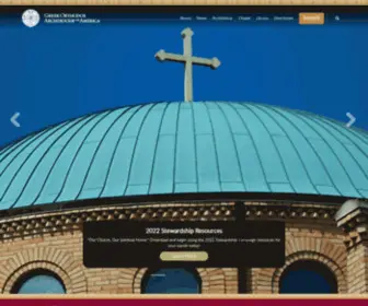 Goarch.org(Orthodox christianity) Screenshot