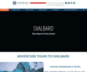 Goarctica.com(Arctic Adventure Tours and Destinations) Screenshot