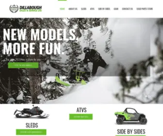 Goarcticcat.com(Dillabough Arctic Cat) Screenshot