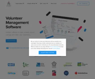 Goassemble.com(Assemble volunteer management software) Screenshot