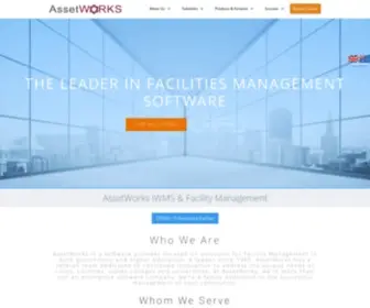 Goassetworks.com(Facility & Asset Management (IWMS) Integrated Workplace Management System) Screenshot