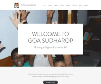 Goasudharop.net(Goa Sudharop) Screenshot