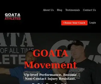 Goatamovement.com(GOATA Movement) Screenshot