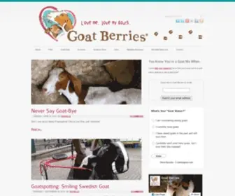 Goatberries.com(Goat Berries Goat Berries) Screenshot