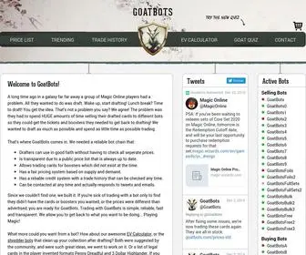 Goatbots.com(GoatBots) Screenshot