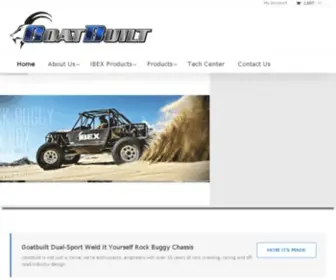 Goatbuilt.com(Manufacture of the IBEX weld it yourself Rock Crawler Chassis) Screenshot