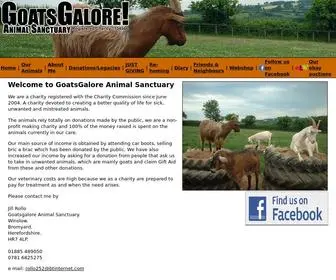 Goatsgalore.org.uk(Goats) Screenshot