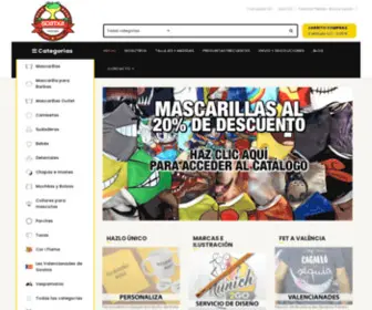 GoatXa.com(Textil y complementos para empresas y particulares) Screenshot