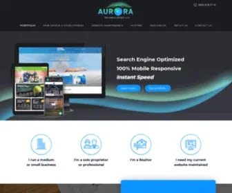 Goauroratech.com(Aurora Technologies) Screenshot