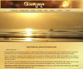 Goavoyage.in(DISCOVER GOA) Screenshot