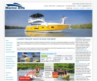 Goayacht.com(Luxury Cruises in Goa) Screenshot