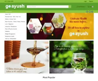 Goayush.com(Goayush) Screenshot