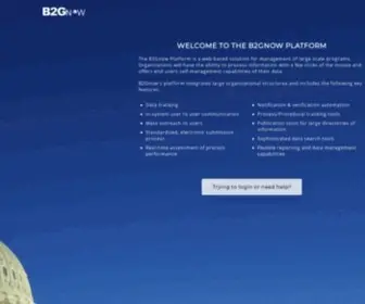 Gob2G.com(Diversity management system () Screenshot