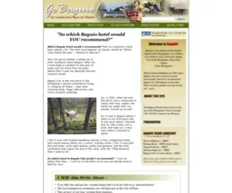 Gobaguio.com(Go Baguio) Screenshot