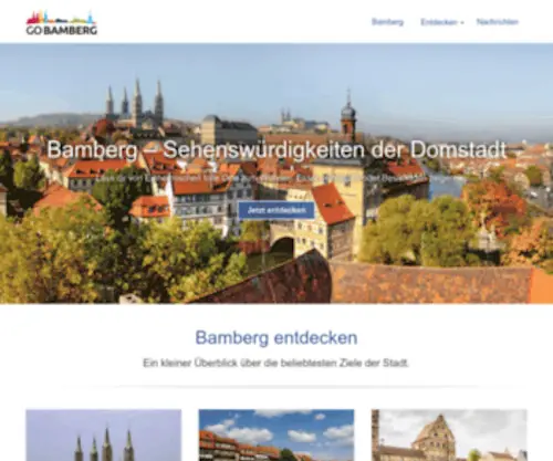 Gobamberg.de(Stadt Bamberg) Screenshot