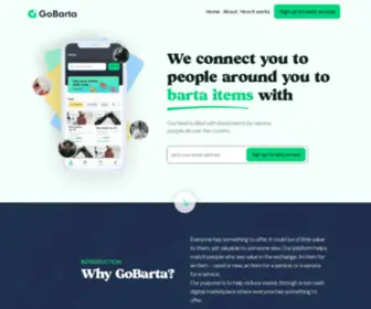 Gobarta.com(GoBarta) Screenshot