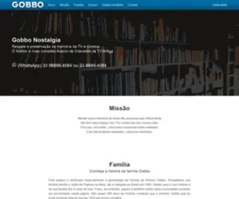 Gobbo.com.br(Preservação da memória da TV e cinema) Screenshot