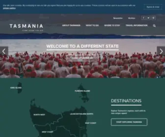 Gobehindthescenery.com.au(Discover Tasmania) Screenshot