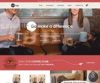 Gobena.org(Gobena Coffee Home) Screenshot