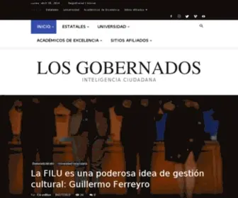 Gobernados.com(Los Gobernados ) Screenshot