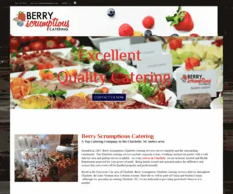 Goberrycatering.com(Berry Scrumptious Catering Charlotte) Screenshot