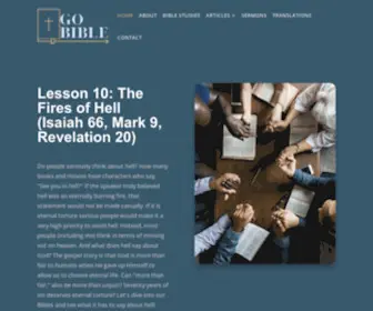 Gobible.org(GoBible) Screenshot