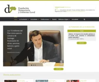 Gobiernolocal.org(Fundación Democracia y Gobierno Local) Screenshot
