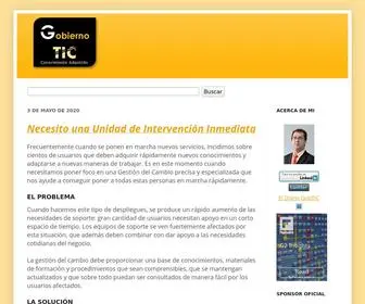 Gobiernotic.es(Gobierno de las TIC) Screenshot