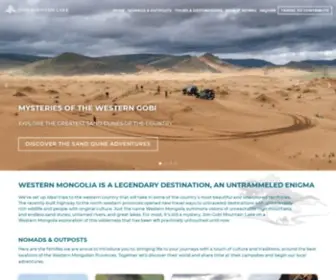 Gobimountainlake.com(Gobi Mountain Lake) Screenshot