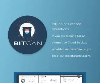 Gobitcan.com(BitCan Shutdown) Screenshot