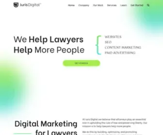 Goblackfin.com(Law Firm Website Design) Screenshot