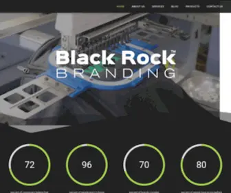 Goblackrock.com(Black Rock Branding) Screenshot