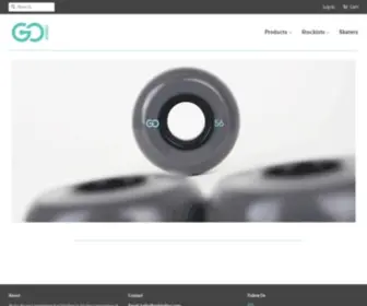 Goblading.com(Go Project) Screenshot