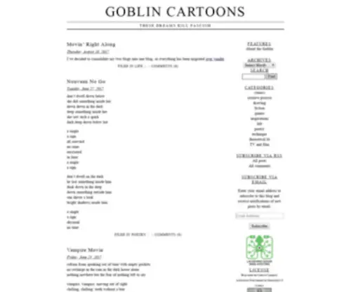 Goblin-Cartoons.com(These dreams kill fascism) Screenshot