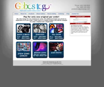 Gobostogo.com(Custom Gobos) Screenshot