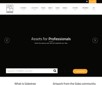 Gobotree.com(Photos, Cut-outs, 3D people, Textures and other visualization resources) Screenshot