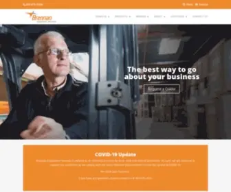 Gobrennan.com(Dependable Forklift Equipment) Screenshot