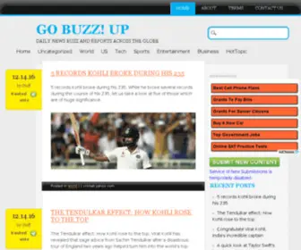 Gobuzzup.com(Go Buzz) Screenshot