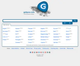 Gobyus.com(Websites worldwide) Screenshot