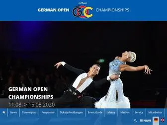 Goc-Stuttgart.de(German Open Championships) Screenshot