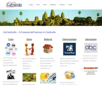 Gocambodia.com(Cambodia) Screenshot