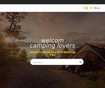 Gocampingeasy.com(Our mission) Screenshot