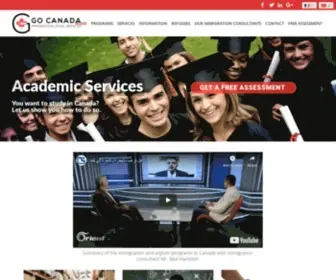 Gocanadaservices.ca(Go Canada) Screenshot