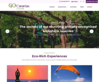 Gocanarias.com(Handpicked, Exclusive Experiences) Screenshot