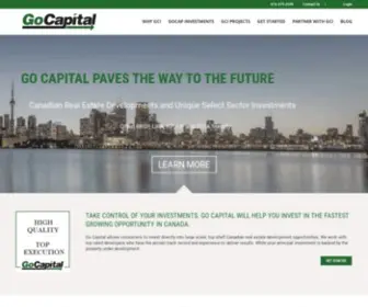 Gocap.ca(TAKE CONTROL OF YOUR INVESTMENTS) Screenshot