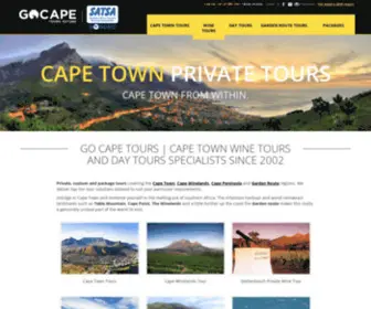 Gocape.co.za(Go Cape Tours) Screenshot