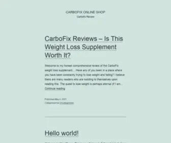 Gocarbofix-Shopping.com(Carbofix Review) Screenshot