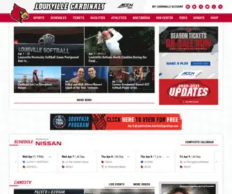 Gocards.com(University of Louisville Athletics) Screenshot